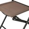 Flash Furniture Brazos Folding Chairs w/Brown Flex Comfort Material Backs and Seats and Black Metal Frames, 4PK 4-TLH-SC-097-BRN-02-GG - alternate 9